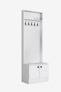 Hanah Home - Hall Stand Sallie - Hvid - Entrémøbler - - Homeroom