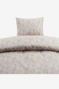 Borganäs of Sweden - Dynebetræk sæt Floret - Beige - Sengesæt - - Home...