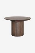 Nordic Furniture Group - Spisebord Scarlett eg 120 - Brun - Spiseborde...