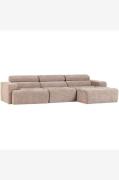 WOOOD - Novi Chaiselong Sofa Højre - Natur - Sofaer - - Homeroom
