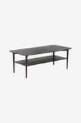 Nordic Furniture Group - Sofabord Kalmar med hylde, 135x65 - Brun - So...