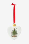 Spode - Ornament Christmas Tree Puffed Heart - Flerfarvet - Julepynt -...
