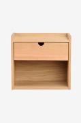 Rowico Home - Vægskab/sengebord Hillmond - Natur - Sengeborde - - Home...