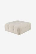 Hanah Home - Puf Puca - Beige - Fodskamler & puffer - - Homeroom