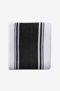 Dexam - Stribet viskestykke Love Colour - Sort/hvid - Sort - Viskestyk...