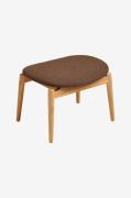 House Nordic - Fodstøtte, Olvera - Brun - Fodskamler & puffer - - Home...
