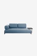 Kave Home - COMPO sofa 3-pers. - Blå - 3-pers. sofaer - - Homeroom