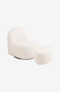 House Nordic - Milo sæt, - Hvid - Lænestole - - Homeroom