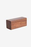 Karlsson - Vækkeur Block - Brun - Dekoration - - Homeroom