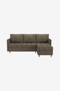 Loft24 - Lindhus 3-personers sofa med opbevaringsplads Vendbar chaisel...