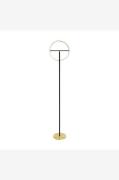 EGLO - Gulvlampe Castelpoto Børstet messing - Messing - Gulvlamper - -...