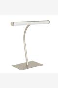 EGLO - Bordlampe Riccione Satin Nikkel - Sølvfarvet - Bordlamper - - H...