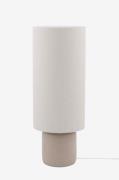 Globen Lighting - Gulvlampe Florian 30 Hvid bouclé/beige - Beige - Gul...