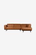 WOOOD - Hjørnesofa højre Statement - Brun - 4-pers. sofaer - - Homeroo...