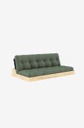 Karup - Base Sovesofa Tre-sæders - Grøn - Sovesofaer - - Homeroom