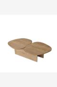 Hanah Home - Sofabord Stones - Beige - Sofaborde - - Homeroom