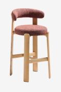 Kave Home - Spisebordsstol - granit - Brun - Stole - - Homeroom