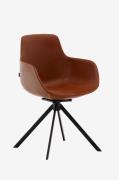Kave Home - Spisebordsstol - tissiana 2-pak - Brun - Stole - - Homeroo...