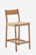 Kave Home - Barstol - yalia 2-pak - Brun - Barstole & -taburetter - - ...