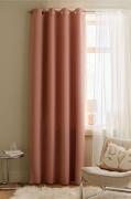 &Home - Mørklægningsgardin Linnie 1-pak - Rosa - Mørklægningsgardiner ...