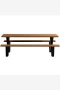 WOOOD - Picnicbord Tablo Ude med x-ben - Brun - Spiseborde - - Homeroo...