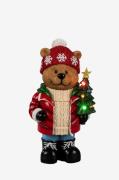 Konstsmide - B/O Lille bamse, LED - Flerfarvet - Julepynt - - Homeroom