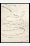 Malerifabrikken - Design Painting / Track The Line / 90x120 Cm / Sort ...