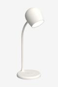 Kreafunk - LED-lampe/højttaler/Qi Ellie - Hvid - Bordlamper - - Homero...