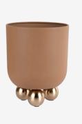 Present Time - Plantekrukke Estilo Small - Brun - Urtepotteskjulere & ...