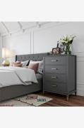 CosmoLiving by Cosmopolitan - Kommode med fire skuffer Westerleigh - G...