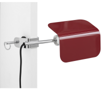 HAY Apex Clip Lampe - Maroon Red