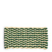 HAY Coco Door Mat - Stripe - Dark Green & White