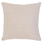 Boucle pude - 45x45 cm - light beige