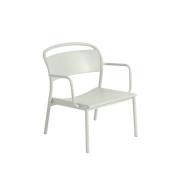 Muuto Linear Steel Lounge Armchair - Grå