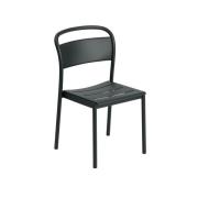 Muuto Linear Steel Side Chair - Sort