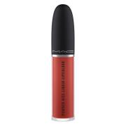 MAC Cosmetics Powder Kiss Liquid Lipcolour 09 Devoted To Chili 5m