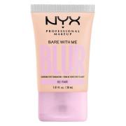 NYX Professional Makeup Bare With Me Blur Tint Foundation 02 Fair