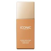 Iconic London Super Smoother Blurring Skin Tint Golden Medium 30