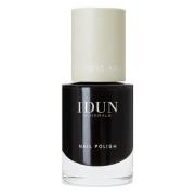 IDUN Minerals Nail Polish Onyx 11 ml