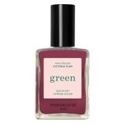 Manucurist Green Nail Polish Victoria Plum 15ml