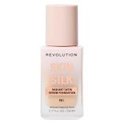 Revolution Beauty Skin Silk Serum Foundation F6 23ml