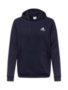 ADIDAS SPORTSWEAR Sportsweatshirt 'Essentials Fleece'  natblå / hvid