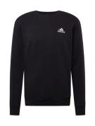 ADIDAS SPORTSWEAR Sportsweatshirt 'Essentials'  sort / hvid