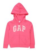 GAP Sweatjakke  pink / pastelpink / lys pink