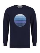 Shiwi Sweatshirt 'Sunset Shades'  navy / indigo / røgblå / azur / mørk...
