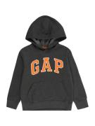 GAP Sweatshirt 'NEW CAMPUS'  mørkegrå / orange / hvid