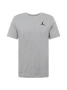 Jordan Bluser & t-shirts 'Jumpman'  grå-meleret / sort