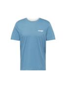 WRANGLER Bluser & t-shirts  røgblå / hvid