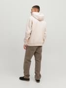 JACK & JONES Sweatshirt 'JORVesterbro'  beige / sort