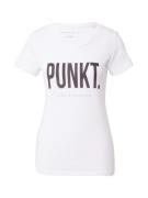 EINSTEIN & NEWTON Shirts 'Punkt'  sort / hvid